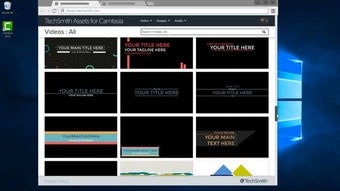 Image 2 pour Camtasia